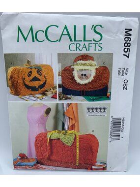 McCall's Sewing Machine Covers Sewing Pattern M6857 Uncut 2013
